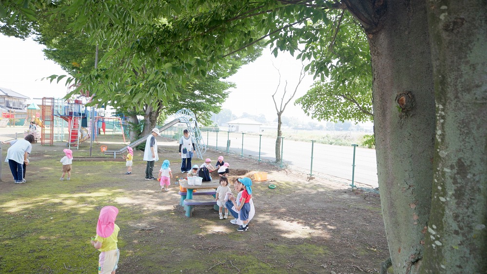 自然豊かな環境で体力づくり